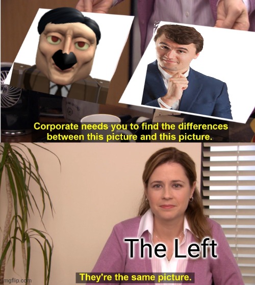 They're The Same Picture Meme | The Left | image tagged in memes,they're the same picture | made w/ Imgflip meme maker