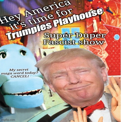 Could someone please change the channel? Trump fascism 24/7. | image tagged in trump,maga love,fascists,it's all thats on,somebody change the damn channel | made w/ Imgflip meme maker