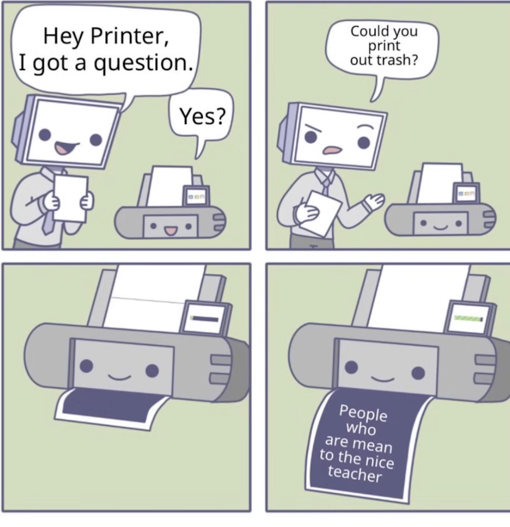 Print out Blank Meme Template