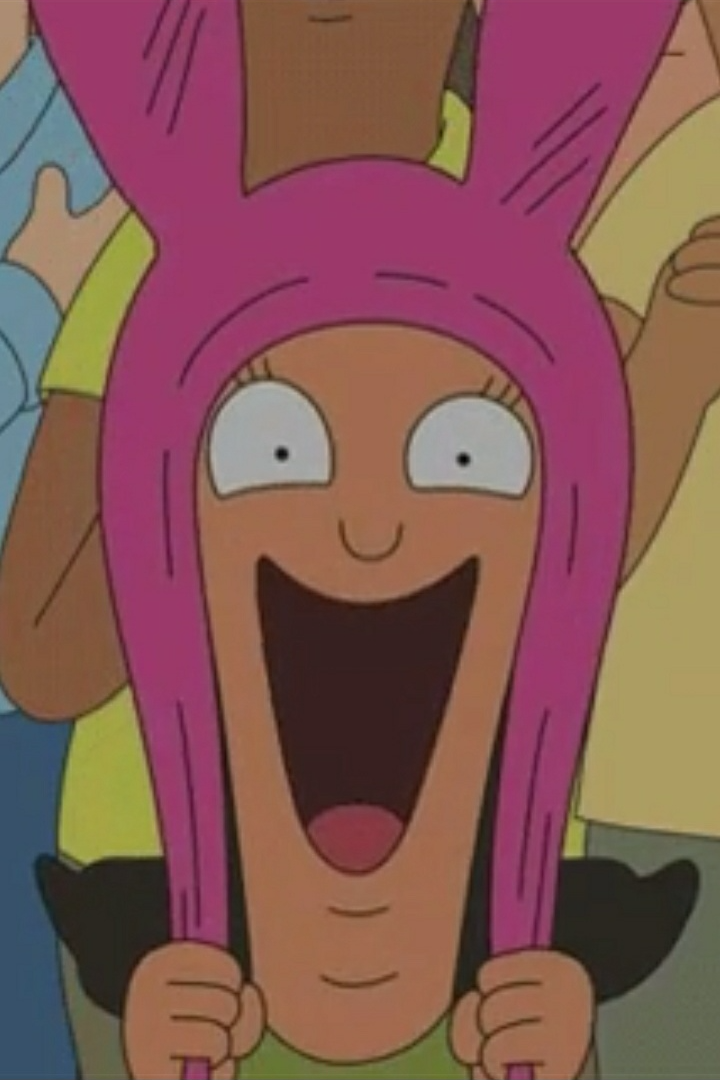 High Quality Louise Belcher in Love Blank Meme Template