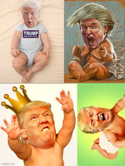 100% accurate 97% of the time | image tagged in crying trump baby,trump baby infant full diaper | made w/ Imgflip meme maker