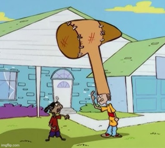 Hat of discipline.mp3 | image tagged in ed edd n eddy | made w/ Imgflip meme maker