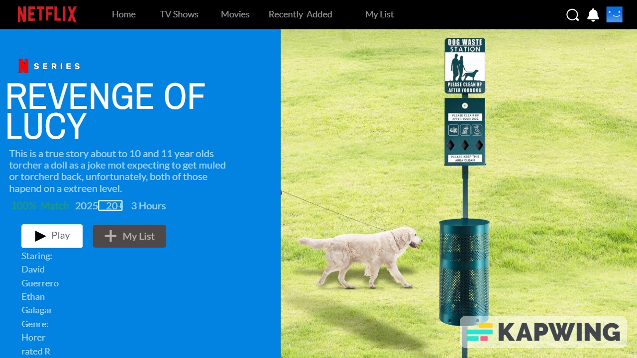 Scary movie Blank Meme Template