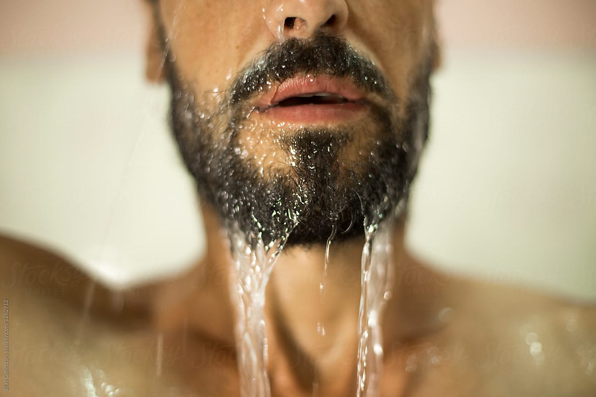 Wet beard Blank Meme Template