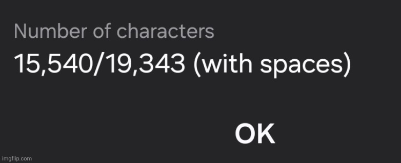 One note | made w/ Imgflip meme maker