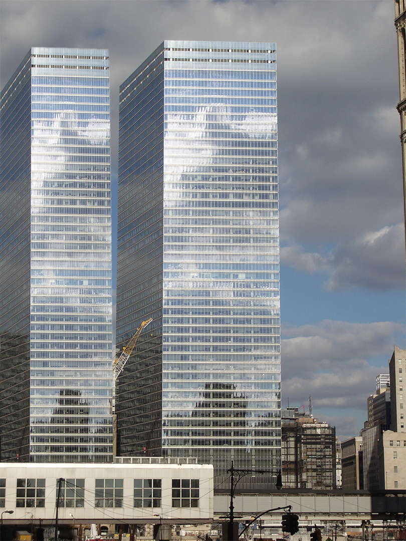 New twin towers Blank Meme Template