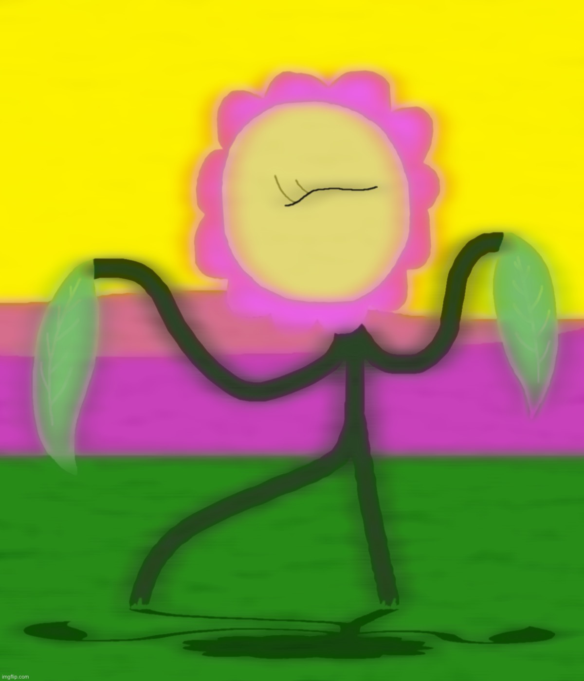 "blissening without Yoy (staggered infection)" (2025-09-21) | made w/ Imgflip meme maker