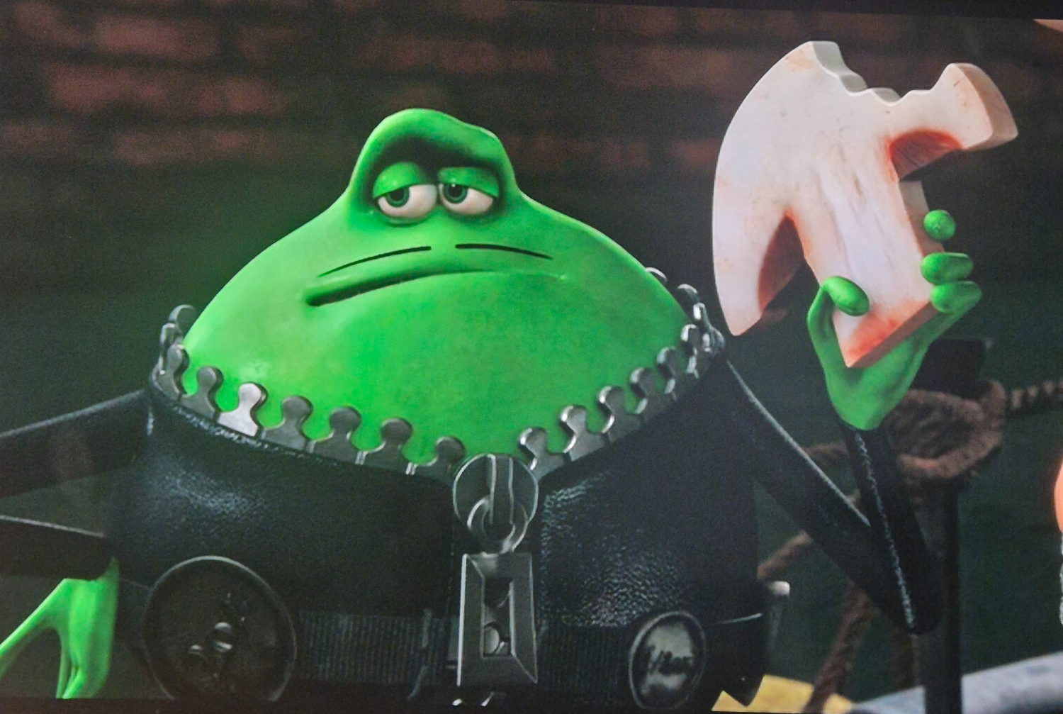 Le Frog Skeptical Blank Meme Template