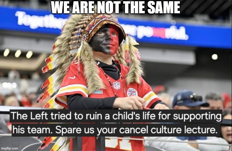 We Are Not The Same. | WE ARE NOT THE SAME | image tagged in we are not the same | made w/ Imgflip meme maker