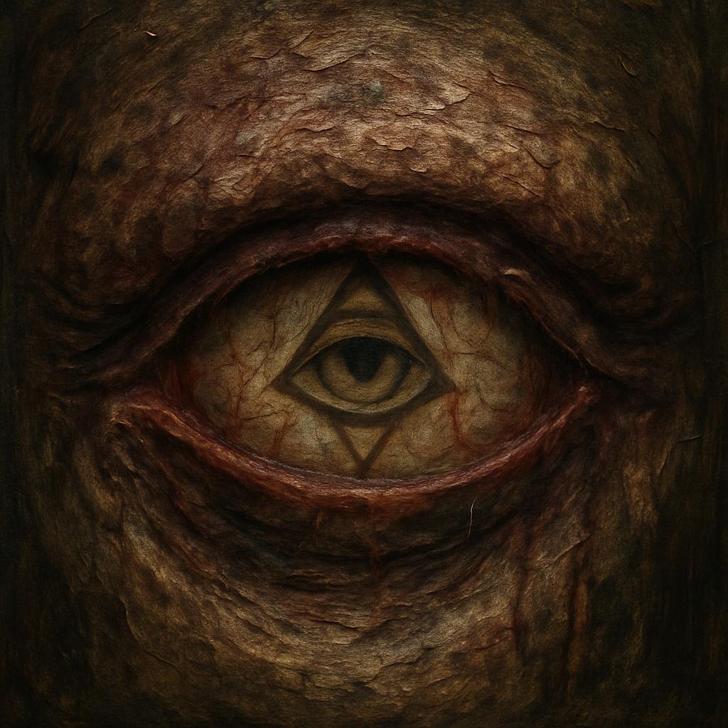 A spiritual EYE that IS NOT SOUND/HEALTHY/GOOD Blank Meme Template
