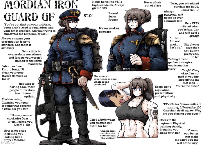 Lick lick | image tagged in memes,shitpost,warhammer40k,girlfriends,jojo reference | made w/ Imgflip meme maker