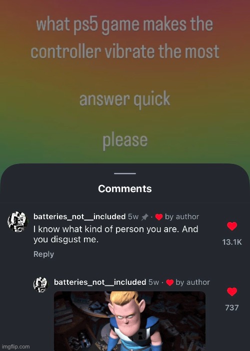 made w/ Imgflip meme maker