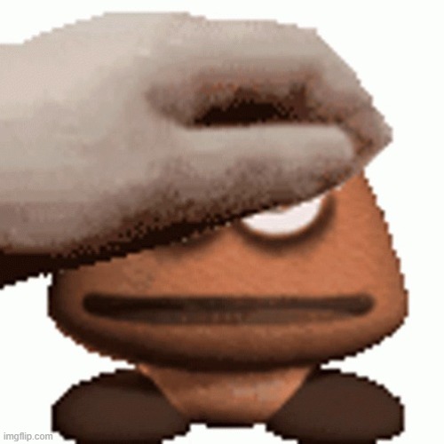Pee eater | image tagged in goomba | made w/ Imgflip meme maker