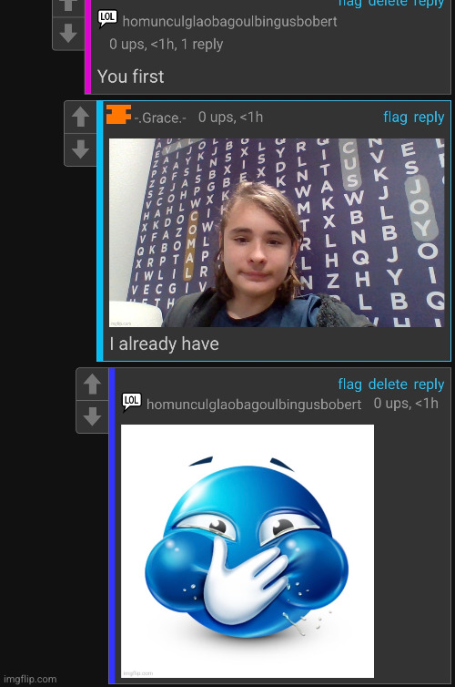 i thought i was ugly | made w/ Imgflip meme maker