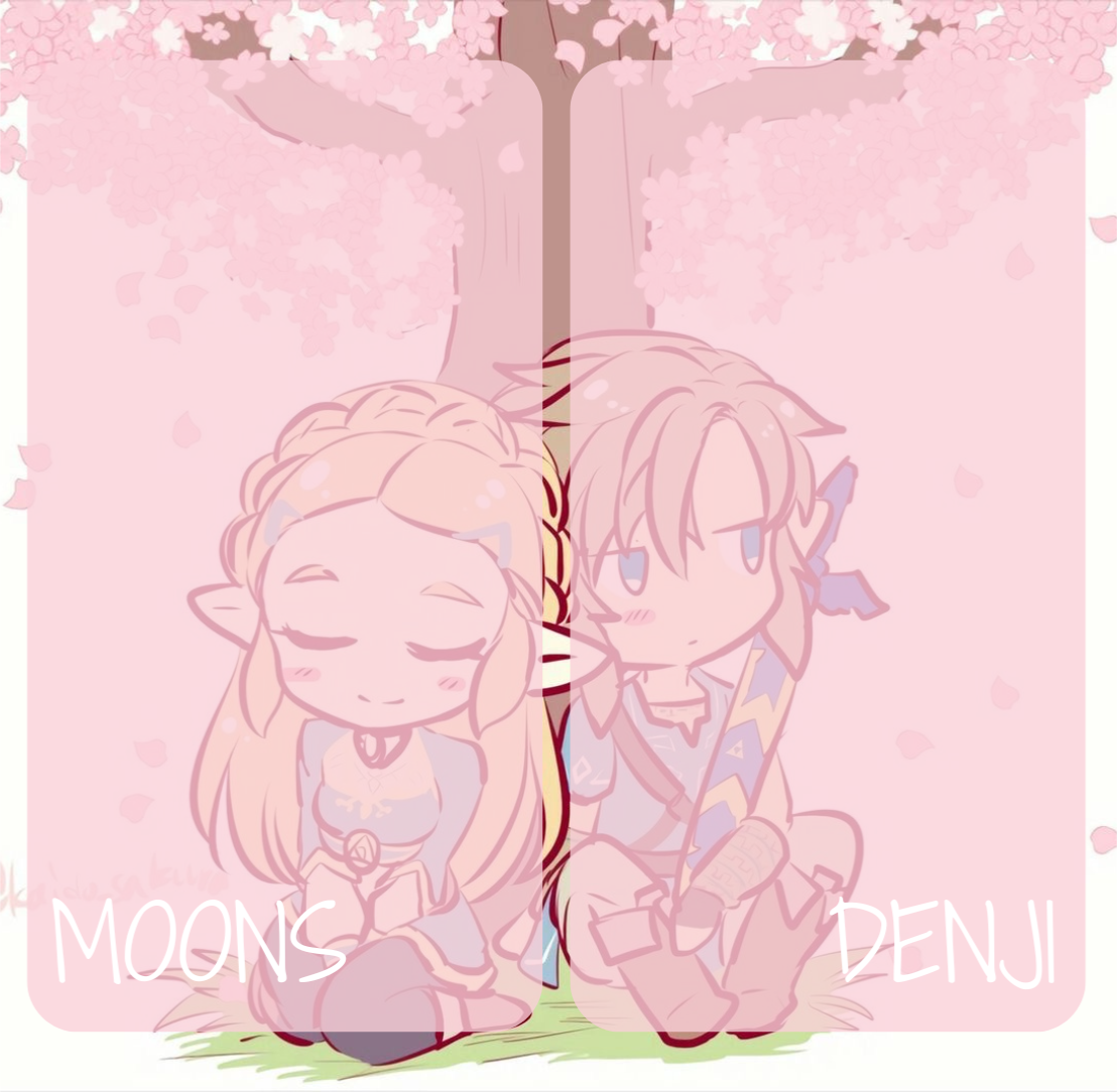 moons and denji - zelda n link temp Blank Meme Template