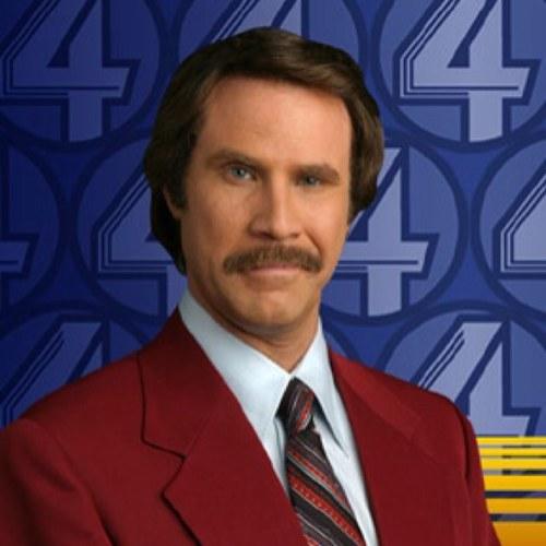 Ron Burgundy Blank Meme Template