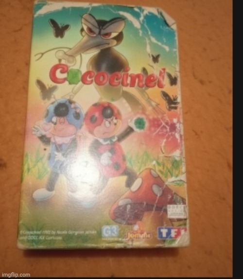 Cococinel 1992 (Cocomiel) VHS box season 2 | image tagged in cococinel | made w/ Imgflip meme maker