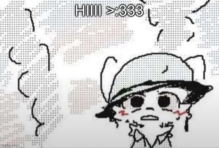 Boykisser thousand yard stare | HIIII >:333 | image tagged in boykisser thousand yard stare | made w/ Imgflip meme maker