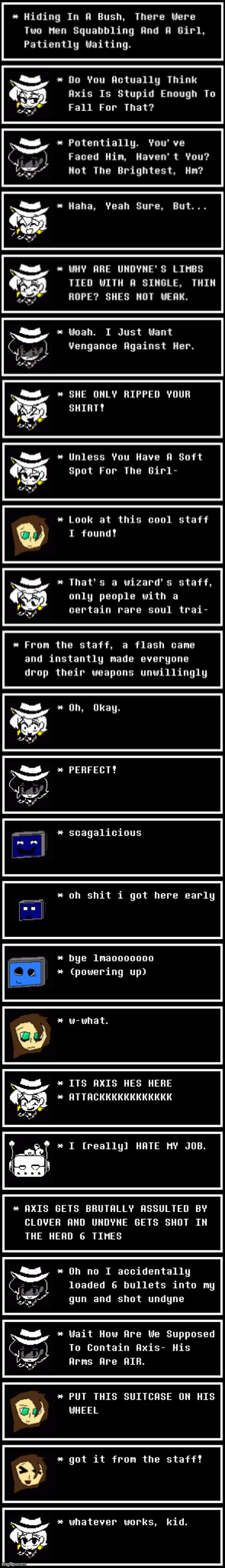 if you confused on how a suitcase could contain axis he wouldnt be able to move because the suitcase cant turn, immobilizing him | image tagged in clober,cloberpocalypse | made w/ Imgflip meme maker
