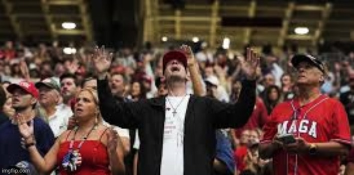 how to show that you're in a fascist cult instead of saying it | image tagged in maga,cult,trump supporters,fascists | made w/ Imgflip meme maker
