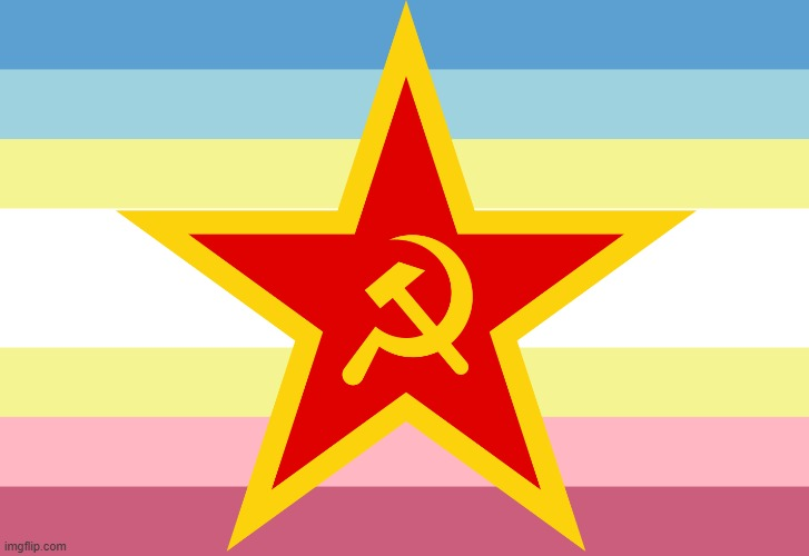 High Quality communism flag Blank Meme Template