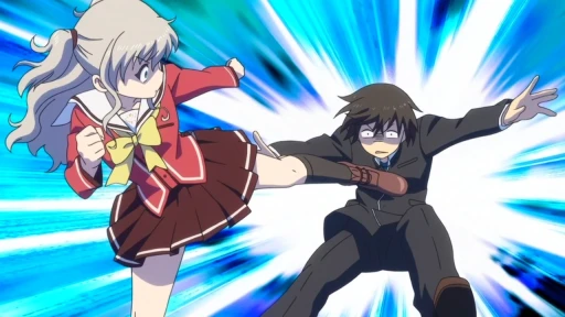 Nao Tomori kicking Blank Meme Template