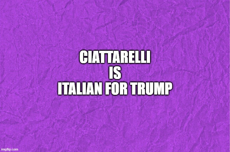 Jack Ciattarelli is New Jersey MAGA | CIATTARELLI IS ITALIAN FOR TRUMP | image tagged in jack ciattarelli,new jersey,donald trump,trump sucks,maga sucks | made w/ Imgflip meme maker