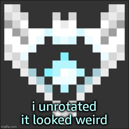 Cheze Icon Temp | i unrotated it looked weird | image tagged in cheze icon temp | made w/ Imgflip meme maker