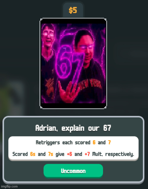 might be a little underpowered but there could be some silliness with glass cards or smth | made w/ Imgflip meme maker