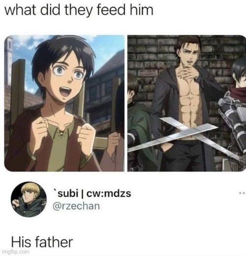 image tagged in aot,eren | made w/ Imgflip meme maker