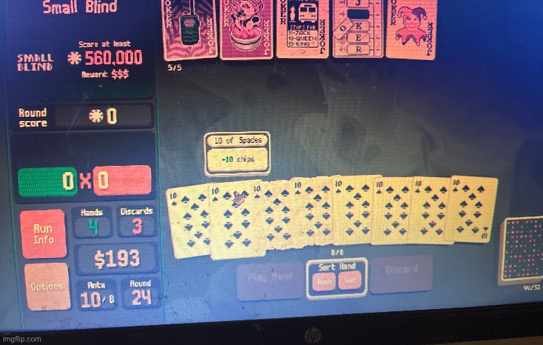 man I sure do love Balatro™️ | made w/ Imgflip meme maker