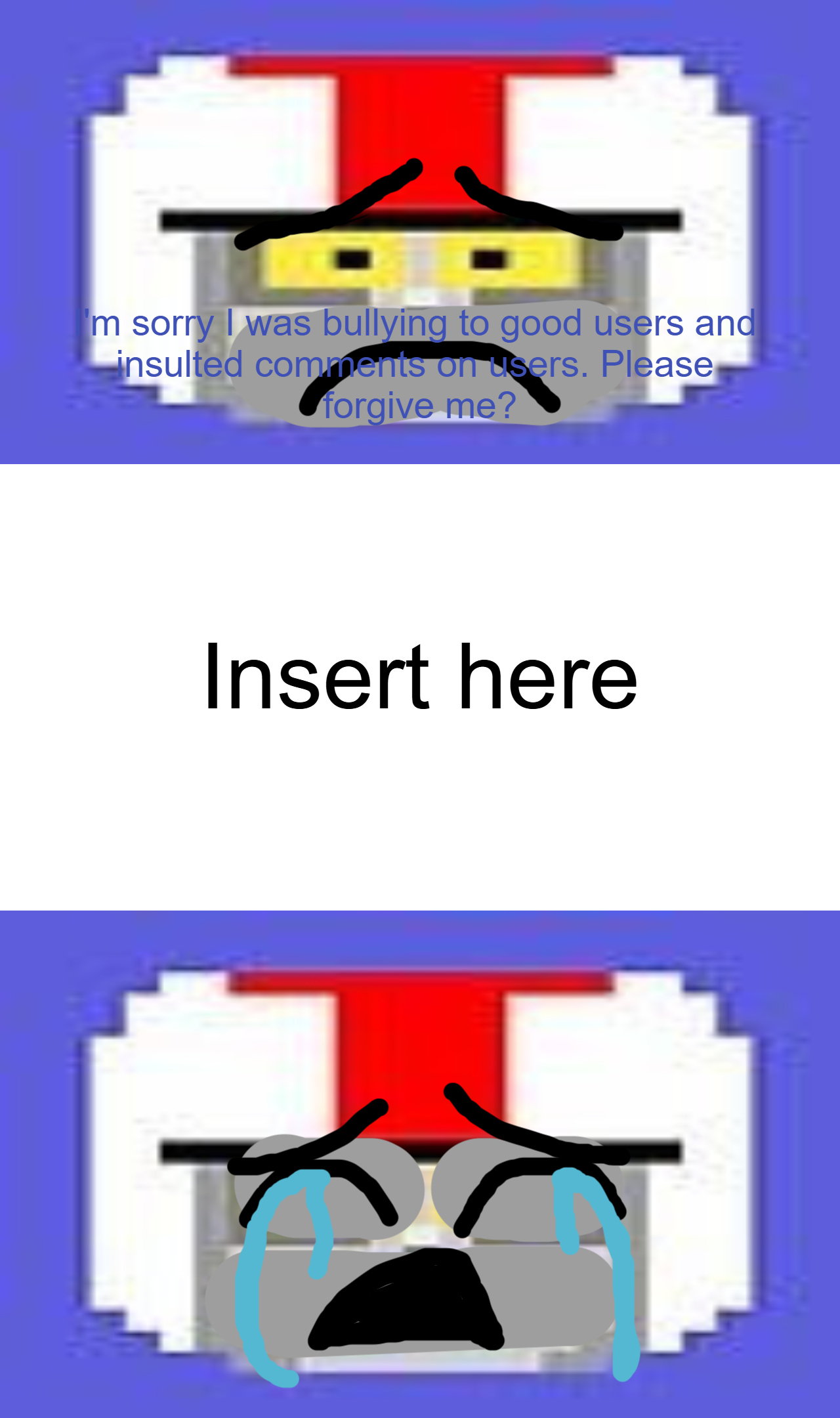 who denies turbodabestboi's apology? Blank Meme Template