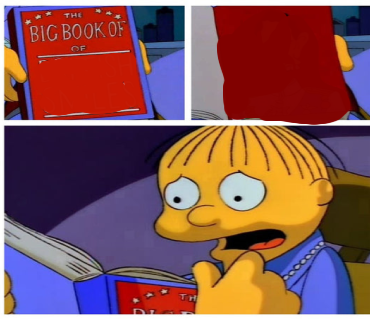 The big book of British smiles Blank Meme Template
