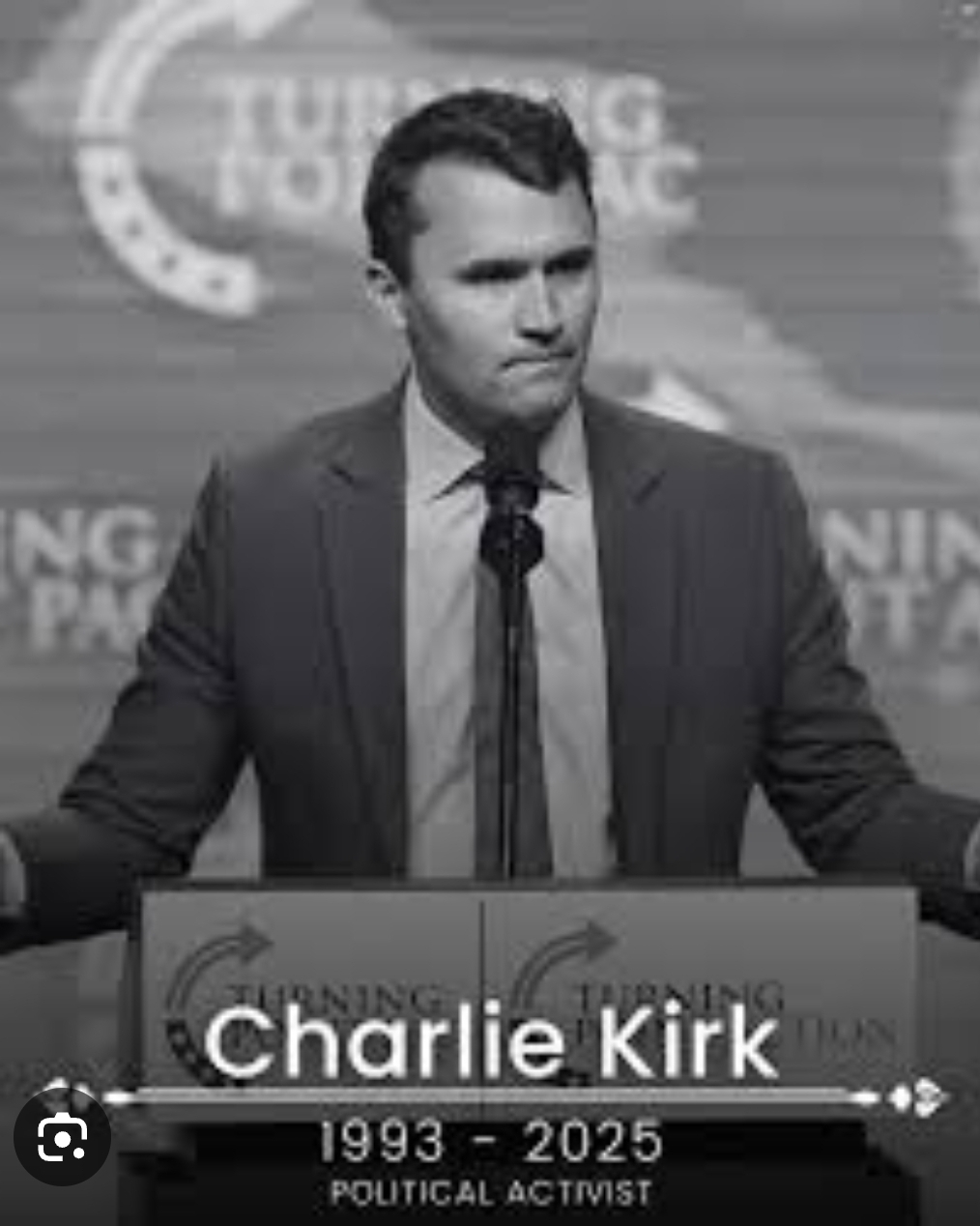 Charlie Kirk 1993-2025 Blank Meme Template
