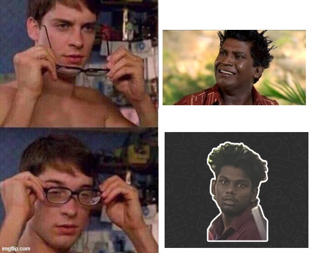 sangeeth selvaraj | image tagged in spiderman glasses | made w/ Imgflip meme maker