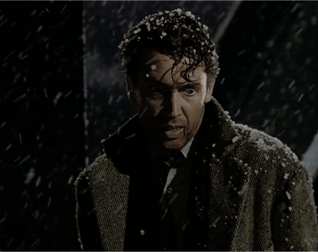 George Bailey shocked Blank Meme Template