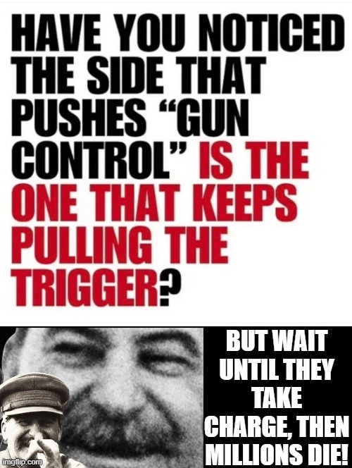 Facts are hard for liberals!! | BUT WAIT UNTIL THEY TAKE CHARGE, THEN MILLIONS DIE! | image tagged in double long black template,facts | made w/ Imgflip meme maker