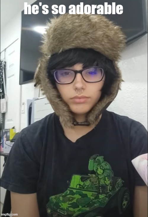 hes so ardorable | he's so adorable | image tagged in shitpost | made w/ Imgflip meme maker