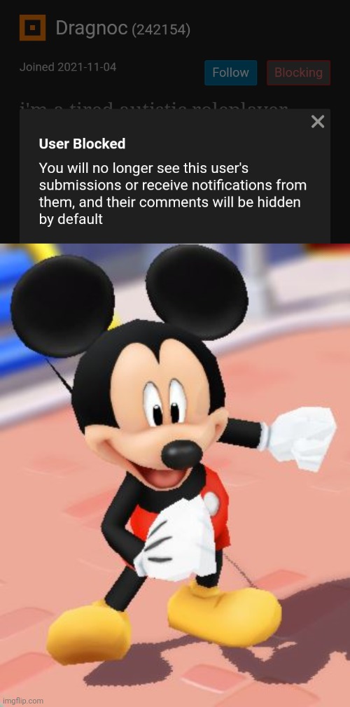 image tagged in mickey mouse | made w/ Imgflip meme maker