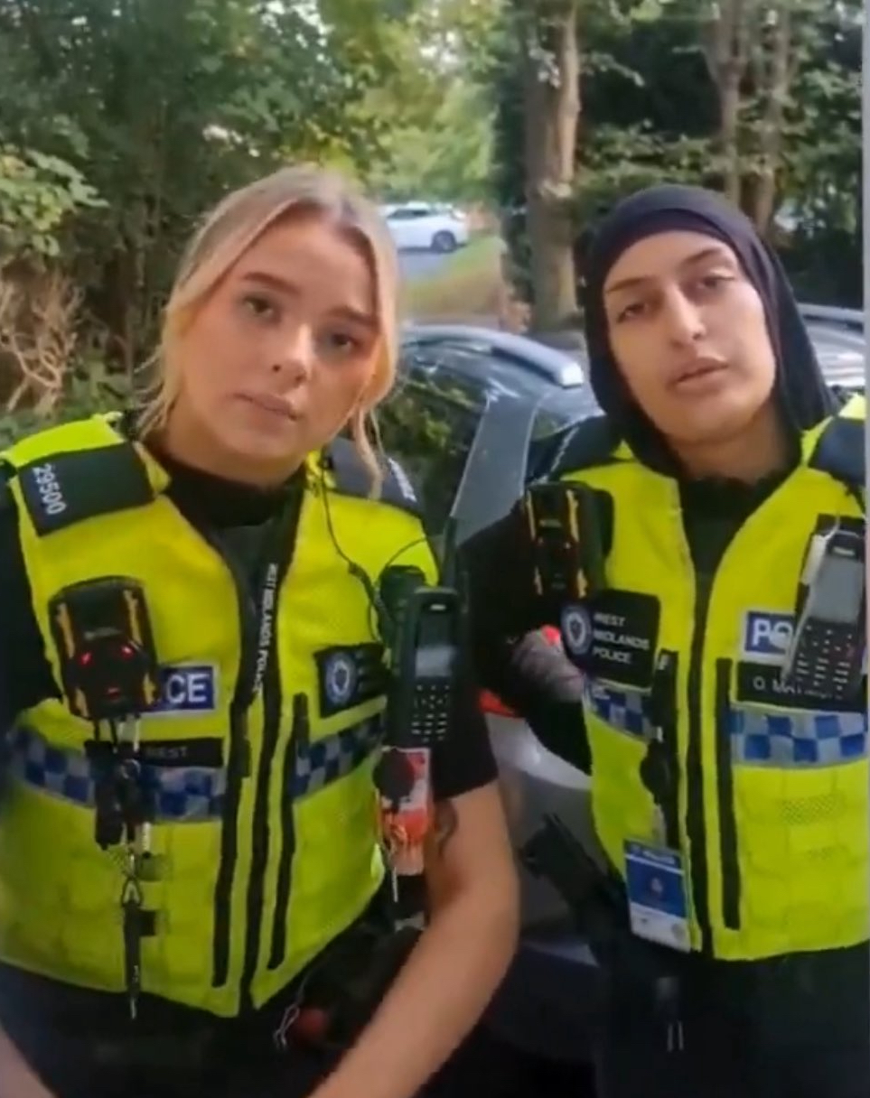British Cops at your door Blank Meme Template