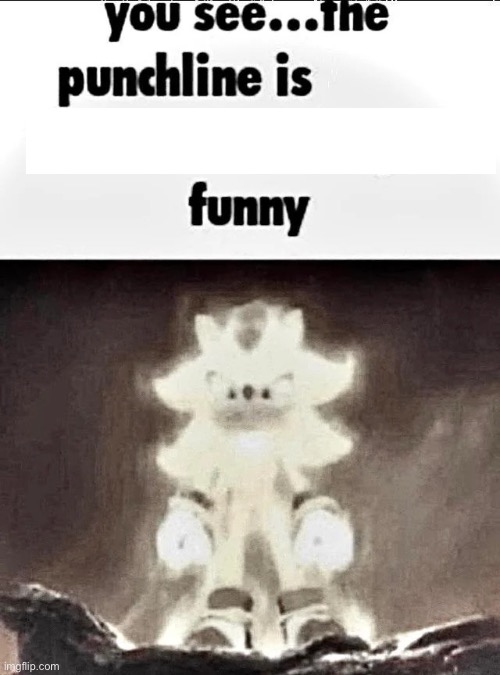 You see… the punchline is funny | made w/ Imgflip meme maker