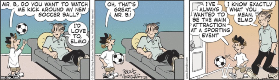 Blondie | image tagged in comics | made w/ Imgflip meme maker