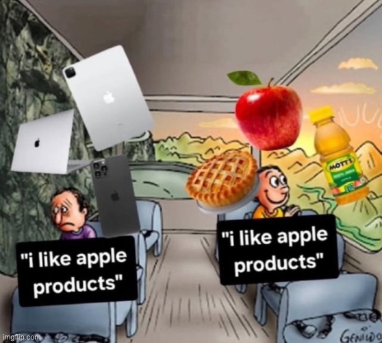 Hate Apple but love apples | made w/ Imgflip meme maker