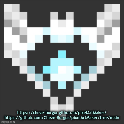 code plug | https://cheze-burgur.github.io/pixelArtMaker/
https://github.com/Cheze-Burgur/pixelArtMaker/tree/main | image tagged in cheze icon temp | made w/ Imgflip meme maker