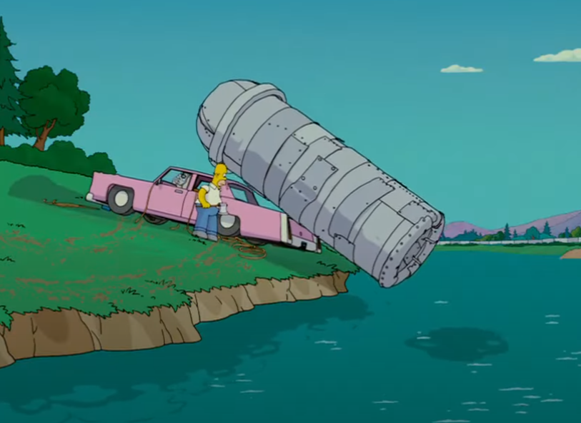 Seconds before Disaster, Simpsons Movie Blank Meme Template