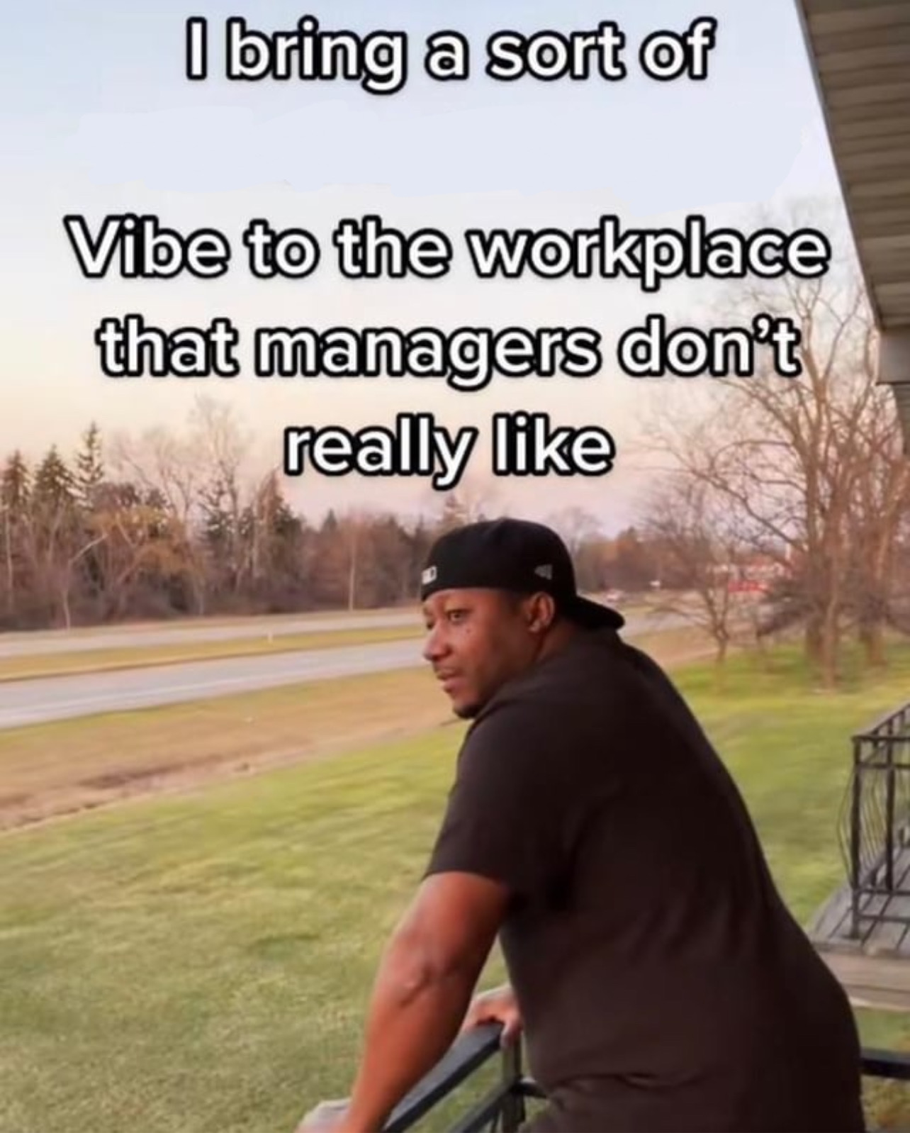 I bring a sort of vibe Blank Meme Template