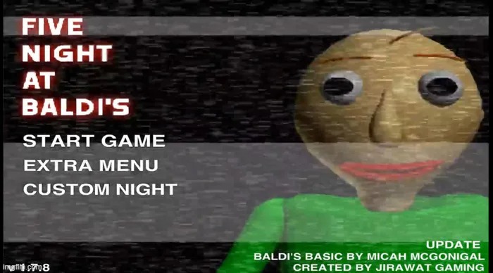 watch out baldi horror mods from 2025... here comes a shining diamond! you know who it is... | made w/ Imgflip meme maker