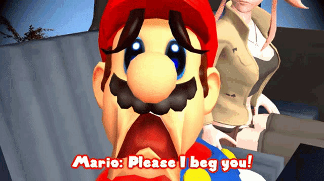 Please I beg you! Blank Meme Template