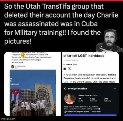 Utah Transtifa training in Cuba Blank Meme Template