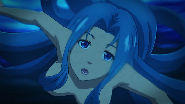 Arle swimming Blank Meme Template
